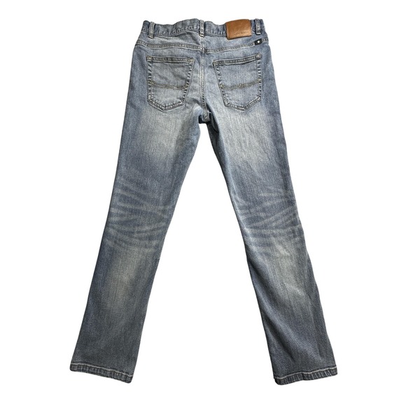 Lucky Brand Jeans Boys 18 Blue Authentic Skinny Stretch Denim Adjustable Waist - Picture 1 of 16